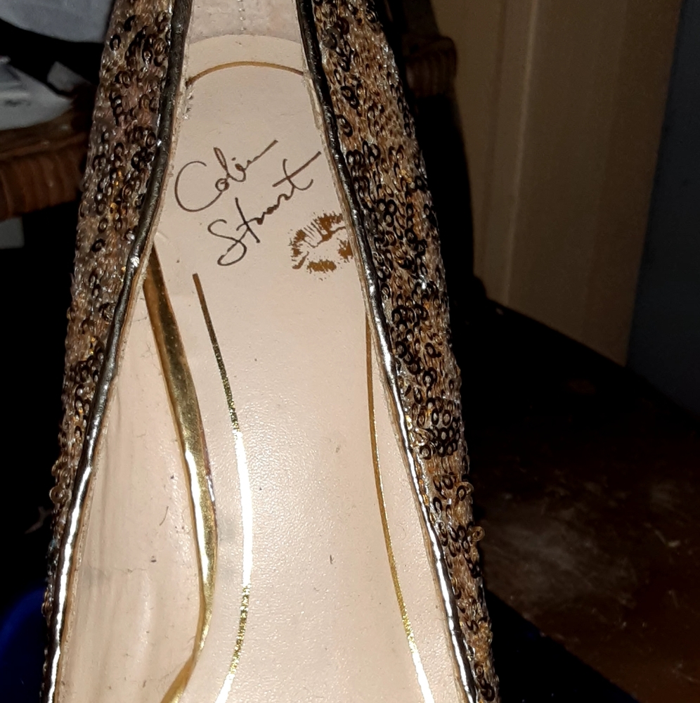 Y2k era Colin Stuart sequin heels - Picture 4 of 9